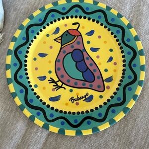 Yellow Bird Plate